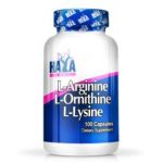 Arginine Ornitina Lisina 100cps Haya Labs