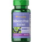 Bilberry 4:1 Extract 1000mg 90cps Puritan's Pride