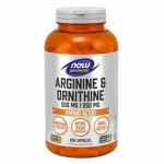 NOW FOODS
Arginina+Orinitina 250cps