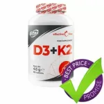 6PAK NUTRITION
Effective D3+K2 90tab