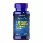 PURITANS PRIDE L-Arginine L-Ornithine L-Lysine 60 cps