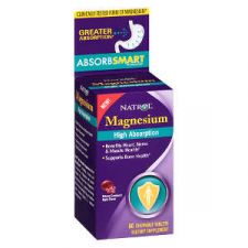 Natrol Magnesium 125mg 60 compresse masticabili