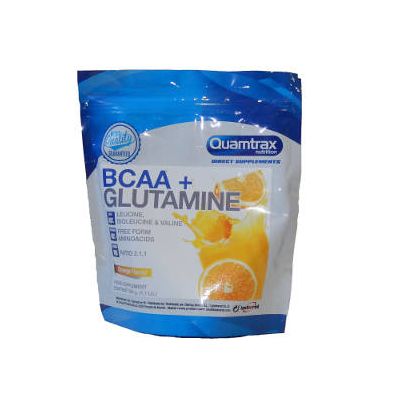 Bcaa+Glutammina 500g by Quamtrax Nutrition