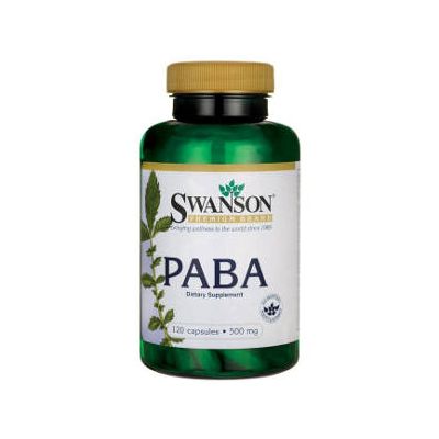 PABA 500mg 120cps by Swanson