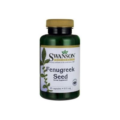 Fenugreek Seed 610mg 90cps by Swanson Nutrition