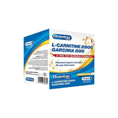 L-Carnitine 2500 + Garcinia 20 fiali by Quamtrax Nutrition
