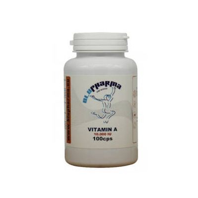 Vitamin A 10,000IU 100cps Blu Pharma