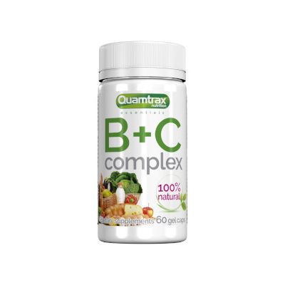 B+C Complex 60cps Quamtrax Nutrition
