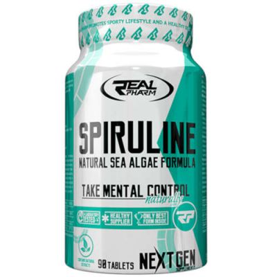 Spiruline Natural 500mg 90tabs Real Pharm