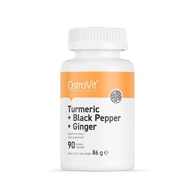 Turmeric + Black Pepper + Ginger 90tabs