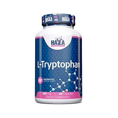 L-Tryptophan 500mg 60cps by Haya Labs