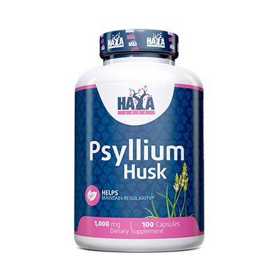 Psyllium Husk 500mg 100cps Haya Labs