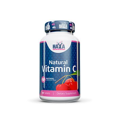 Organic Vitamin C Acerola Fruti 60 tabs Haya Labs
