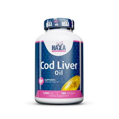Cod Liver Oil 100 softgels Haya Labs
