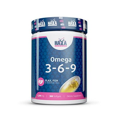 Omega-3-6-9 1000mg Haya Labs 100 softgels