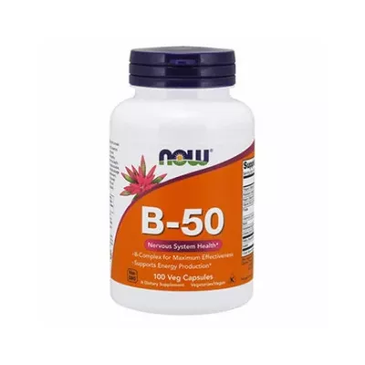 NOW FOODS
Vitamin B-50 100cps