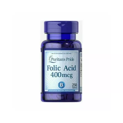 PURITAN'S PRIDE
Folic Acid 400mcg 250cps