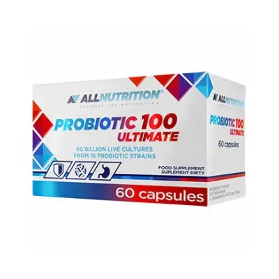 ALL NUTRITION
Probiotic 100 Ultimate 60cps