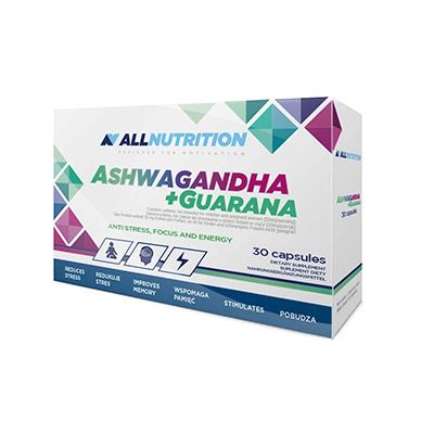 Ashwagandha + Guaranà 30 cps All Nutrition