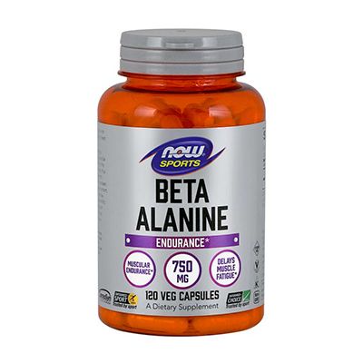 Beta-Alanine 750mg 120 capsule Now Foods