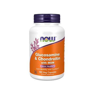 Glucosamine & Chondroitin MSM 180caps Now Foods