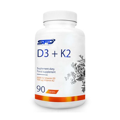 Vitamina D3 + K2 Forte 90 cps SFD Nutrition