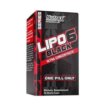 Lipo-6 Black Ultra Concentrate 60cps by Nutrex
