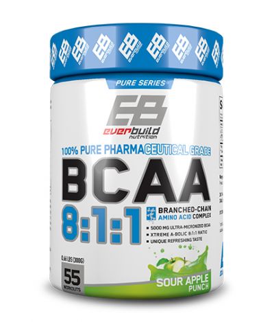 Pure Series Bcaa 8:1:1 300g by Everbuild Nutrition