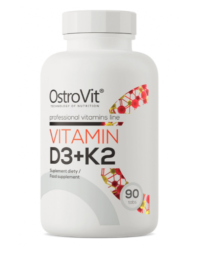 Ostrovit vitamin D3+K2 90 tabs